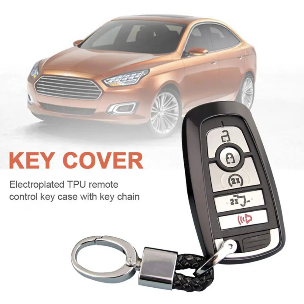 Soft TPU Car Key Cover Case Shell Fob Remote Key Case Shell Cover For Fusion Mustang Explorer F-150 F-250 F-350 2017 2018
Soft TPU Car Key Cover Case Shell Fob Remote Key Case Shell Cover For Fusion Mustang Explorer F-150 F-250 F-350 2017 2018