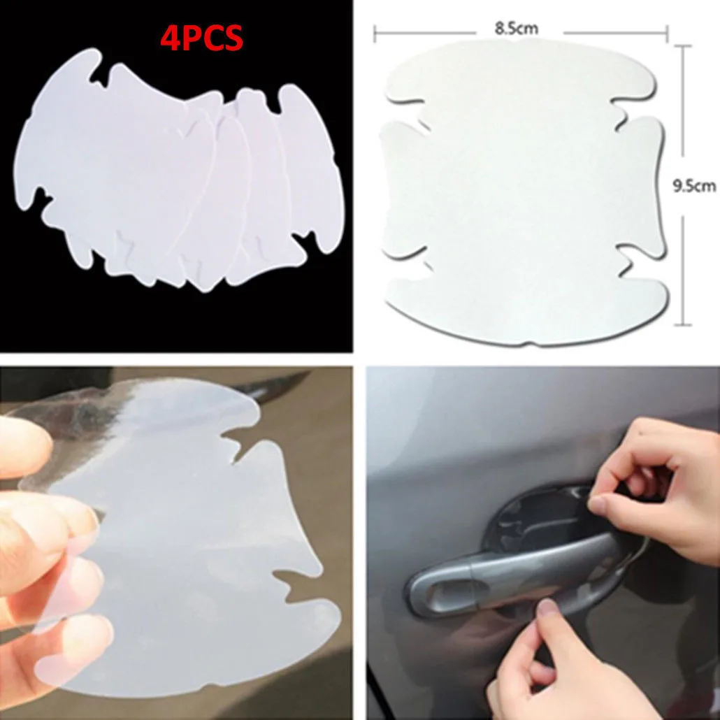 4pcs Transparent Car Door Handle SCRATCH Protective FILM Fit For Cars/ Trucks/ Vehicles Waterproof & ANTI-FOULING Stickers
4pcs Transparent Car Door Handle SCRATCH Protective FILM Fit For Cars/ Trucks/ Vehicles Waterproof & ANTI-FOULING Stickers