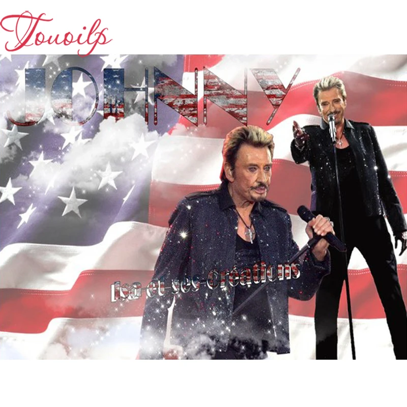 Rhinestone plastic crafts painting diamond Square&round Johnny Hallyday 5d diamond painting cross stitch full diamond embroidery
Rhinestone plastic crafts painting diamond Square&round Johnny Hallyday 5d diamond painting cross stitch full diamond embroidery