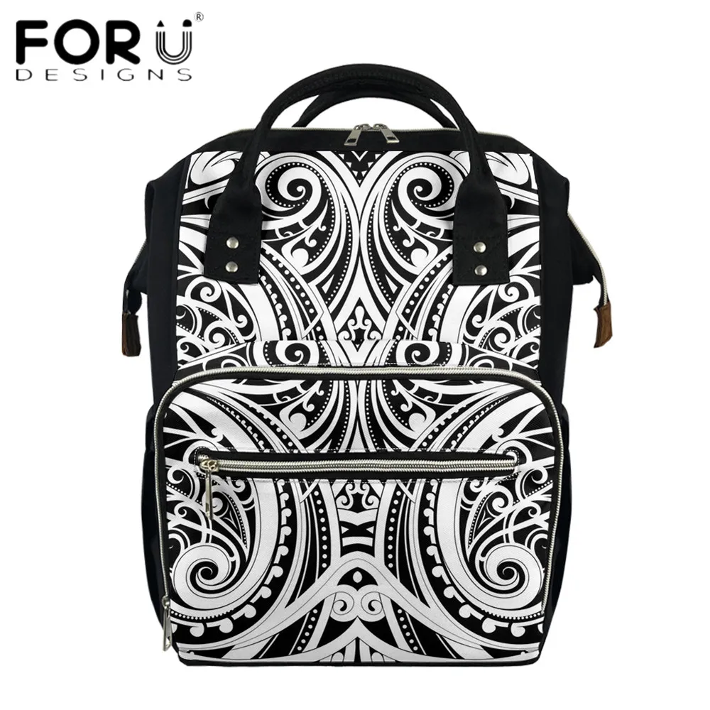 FORUDESIGNS Hot Style Hawaii Polynesian Tribe Pattern Print Women Large Backpack Muti-functional Mommy Bag Canvas Bag Mochila
FORUDESIGNS Hot Style Hawaii Polynesian Tribe Pattern Print Women Large Backpack Muti-functional Mommy Bag Canvas Bag Mochila