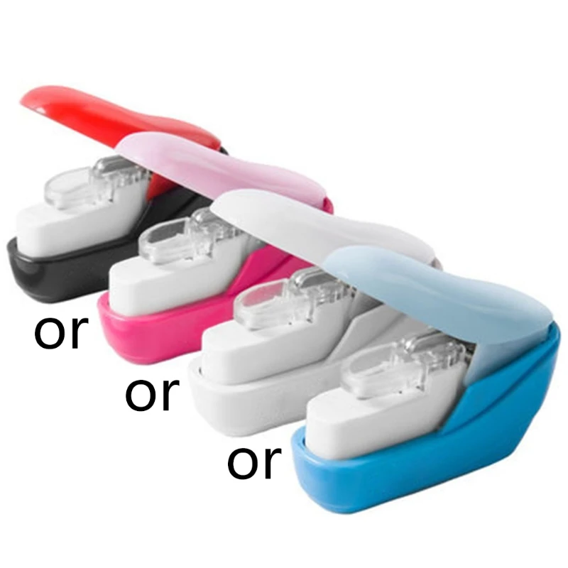 Color Stapleless Stapler Book Paper Stapling Stapler Mini Portable No Staples School Office Supplies
Color Stapleless Stapler Book Paper Stapling Stapler Mini Portable No Staples School Office Supplies