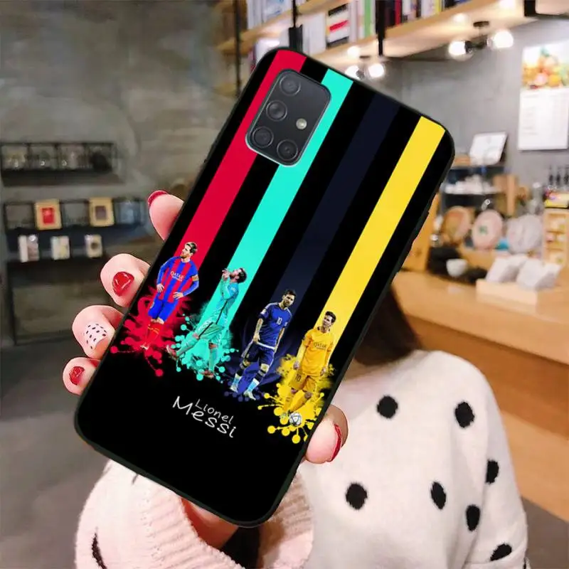 CUTEWANAN Football player Messi Phone Case For Samsung A10 A20 A30 A40 A50 A70 A80 A71 A91 A51 A6 A8 2018
CUTEWANAN Football player Messi Phone Case For Samsung A10 A20 A30 A40 A50 A70 A80 A71 A91 A51 A6 A8 2018