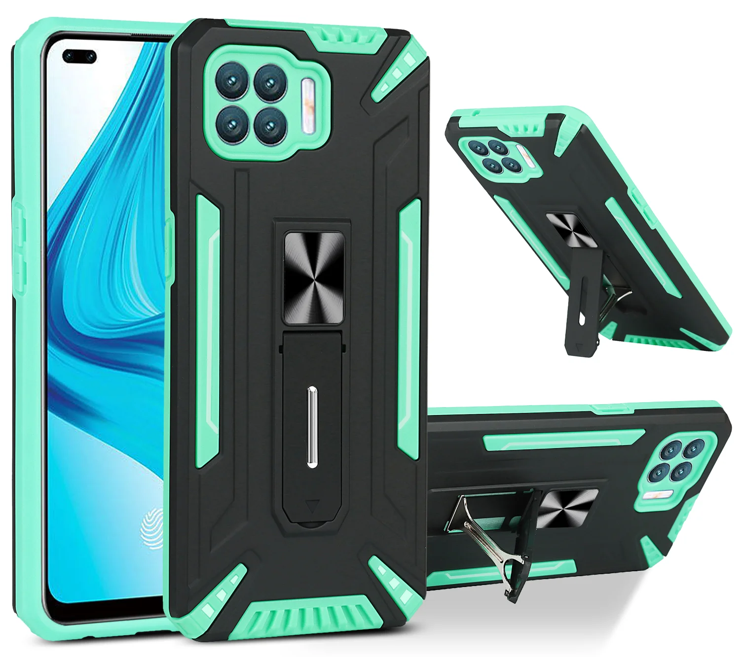 Shockproof Protect Phone Case For Oppo Realme Reno Lite 5F F19 F17 Pro 4F 5 5F 4 Armor Bracket Magnetic Anti-fall Stand Cover
Shockproof Protect Phone Case For Oppo Realme Reno Lite 5F F19 F17 Pro 4F 5 5F 4 Armor Bracket Magnetic Anti-fall Stand Cover