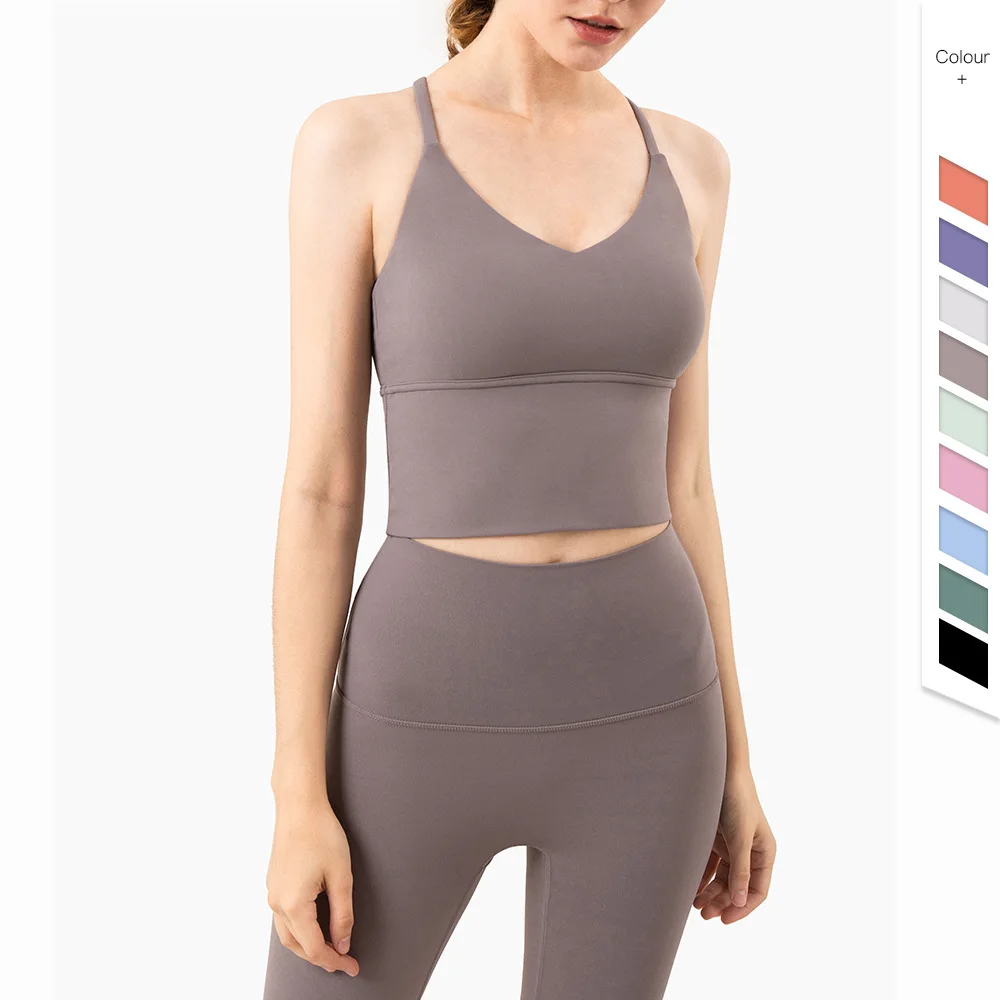 Top Women Fitness Running Women's Bra Tube Top High Impact Crop Top Seamless Underwear Yoga Breathable Sports Bra Without Bones
Top Women Fitness Running Women's Bra Tube Top High Impact Crop Top Seamless Underwear Yoga Breathable Sports Bra Without Bones