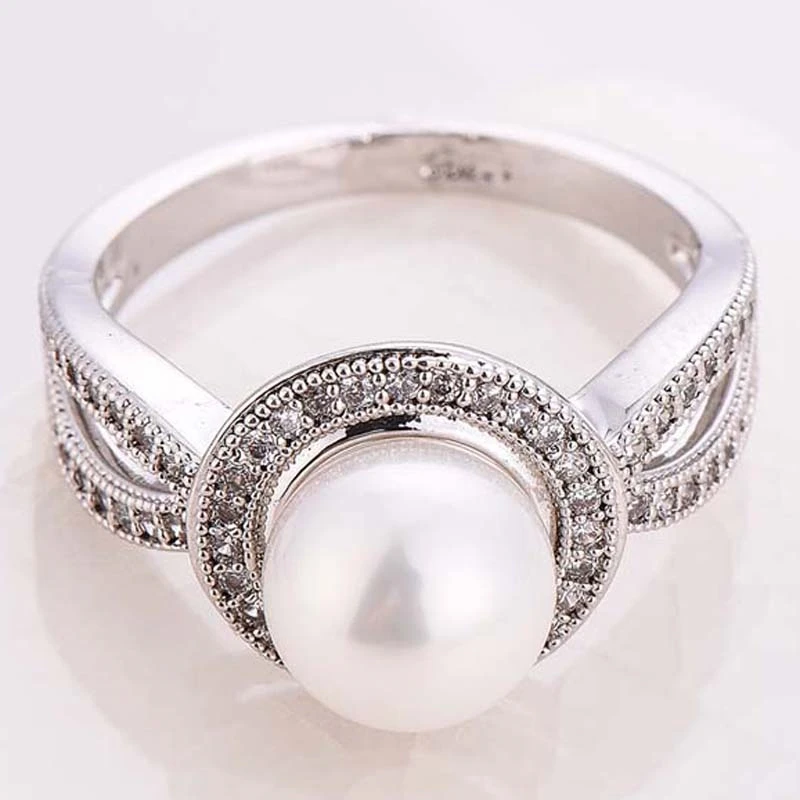 Fashion Simulated Pearl Ring for Women Girls Romantic Engagement Wedding Ring Trendy Party Banquet Female Rings Jewelry Gift
Fashion Simulated Pearl Ring for Women Girls Romantic Engagement Wedding Ring Trendy Party Banquet Female Rings Jewelry Gift