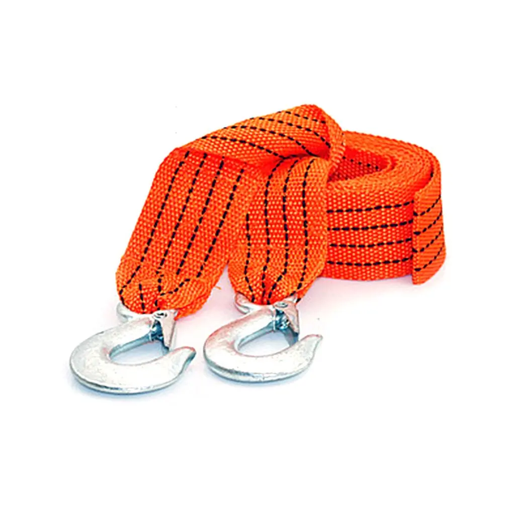 Heavy Duty Car Tow Rope Strap Belt High Strength Nylon Strap with Strong Metal Hook Towing Cable for Trailer
Heavy Duty Car Tow Rope Strap Belt High Strength Nylon Strap with Strong Metal Hook Towing Cable for Trailer