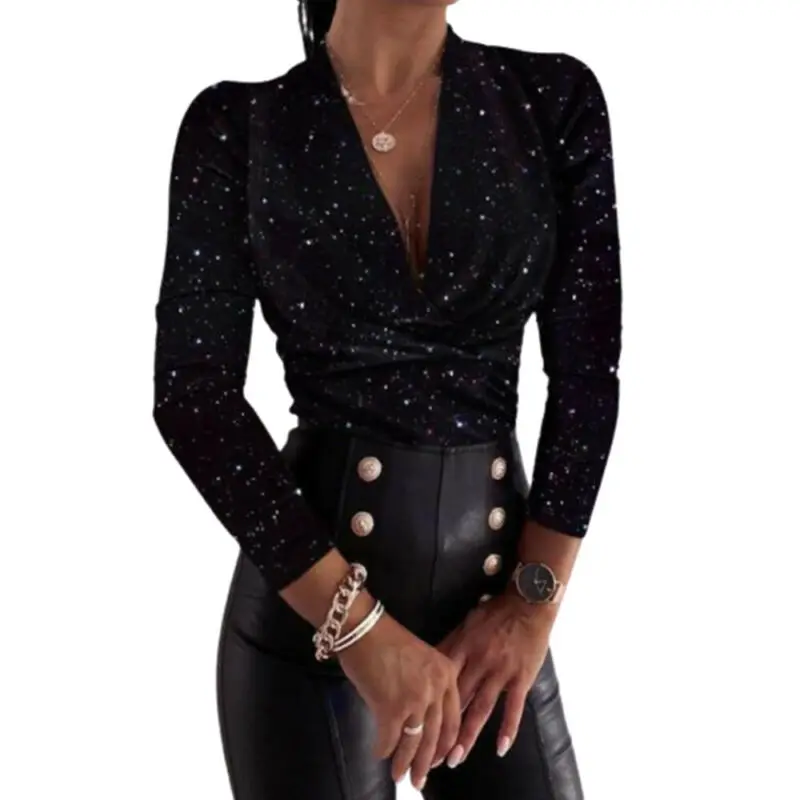 Womens Long Sleeve Printed Blouse Shirts Tee Ladies Casual V-Neck Tops Shirt NEW
Womens Long Sleeve Printed Blouse Shirts Tee Ladies Casual V-Neck Tops Shirt NEW