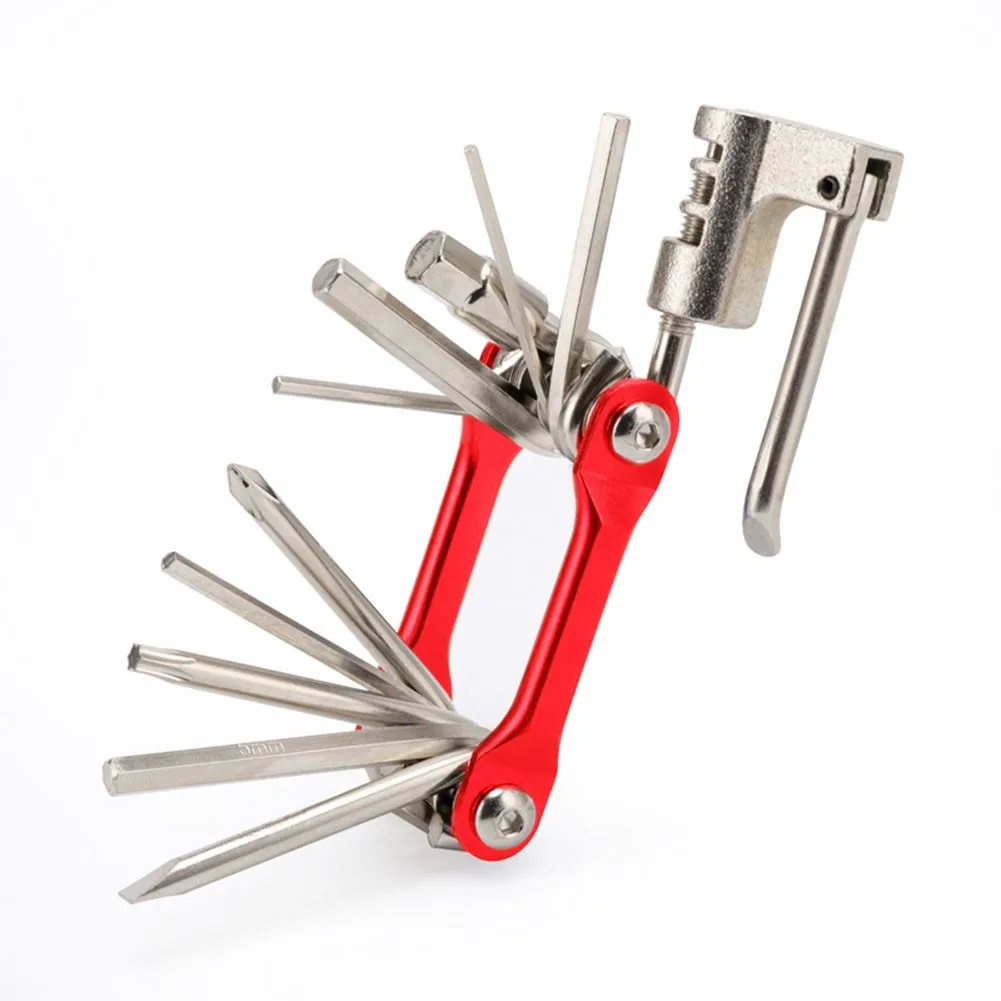 11 In 1 Bicycle Tools Sets Steel Bike Multifunctional Repair Kit Hex Spoke Wrench Screwdriver Icycle Repair Kit Compact Size
11 In 1 Bicycle Tools Sets Steel Bike Multifunctional Repair Kit Hex Spoke Wrench Screwdriver Icycle Repair Kit Compact Size