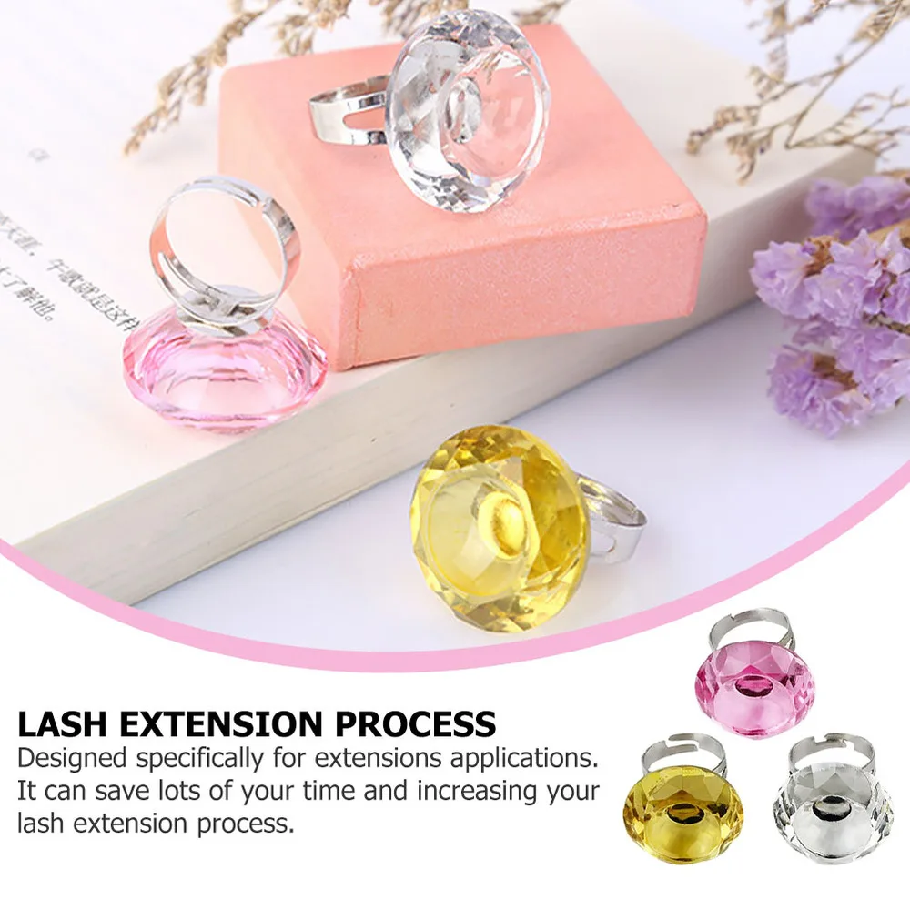 3Pcs Eyelash Extension Glass Ring Holder Microblading Pigment Cup for Makeup 
3Pcs Eyelash Extension Glass Ring Holder Microblading Pigment Cup for Makeup