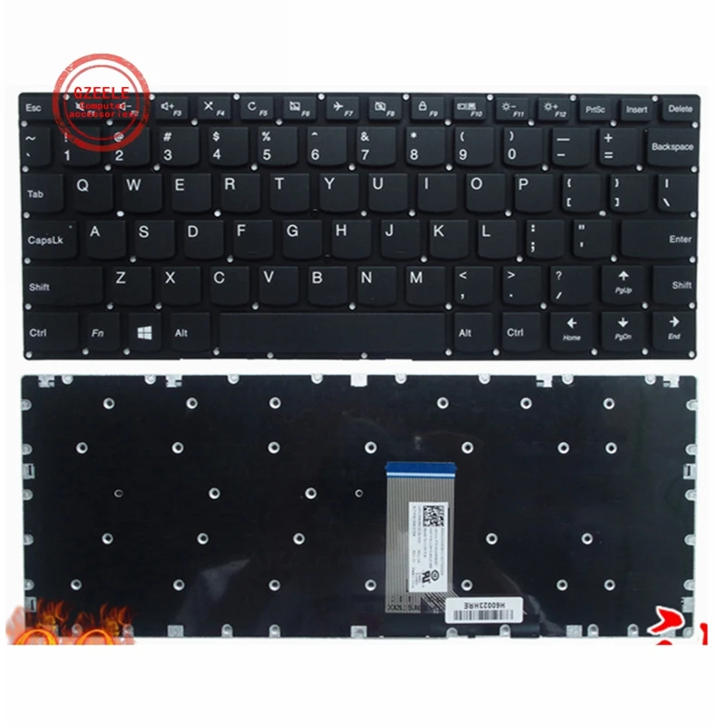 Новая клавиатура US для Lenovo Yoga 310-11 310-11IAP 710-11 710-11IKB 710-11ISK | Компьютеры и офис