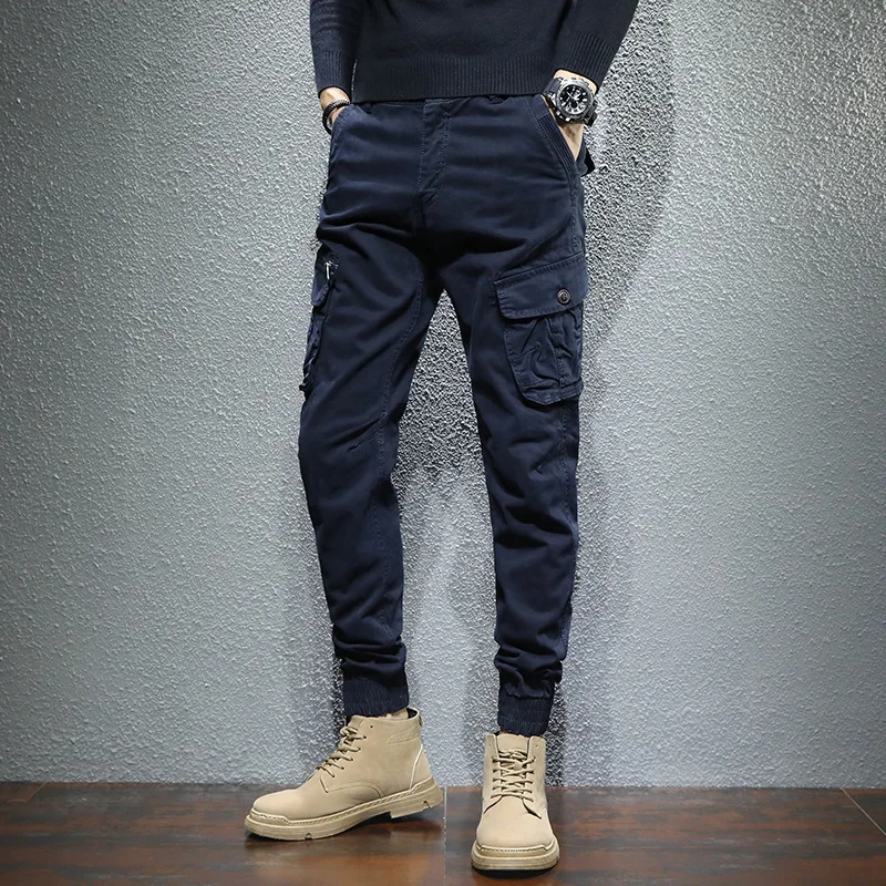Ins super hot corset overalls men's Korean fashion casual pants men's sports pants slim pants men
Ins super hot corset overalls men's Korean fashion casual pants men's sports pants slim pants men
