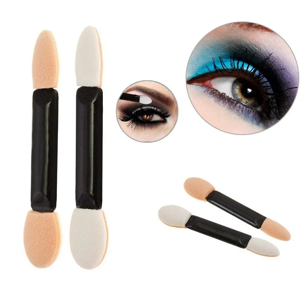 100 шт., одноразовые кисти для теней для век 
100 шт., одноразовые кисти для теней для век