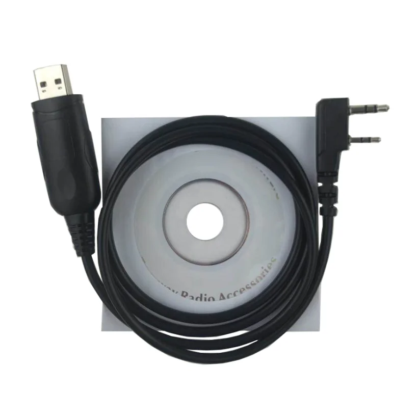 2 Pins Plug USB Programming Cable for Walkie Talkie for UV-5R serise BF-888S Kenwood wouxun Walkie Talkie Accessories 
2 Pins Plug USB Programming Cable for Walkie Talkie for UV-5R serise BF-888S Kenwood wouxun Walkie Talkie Accessories