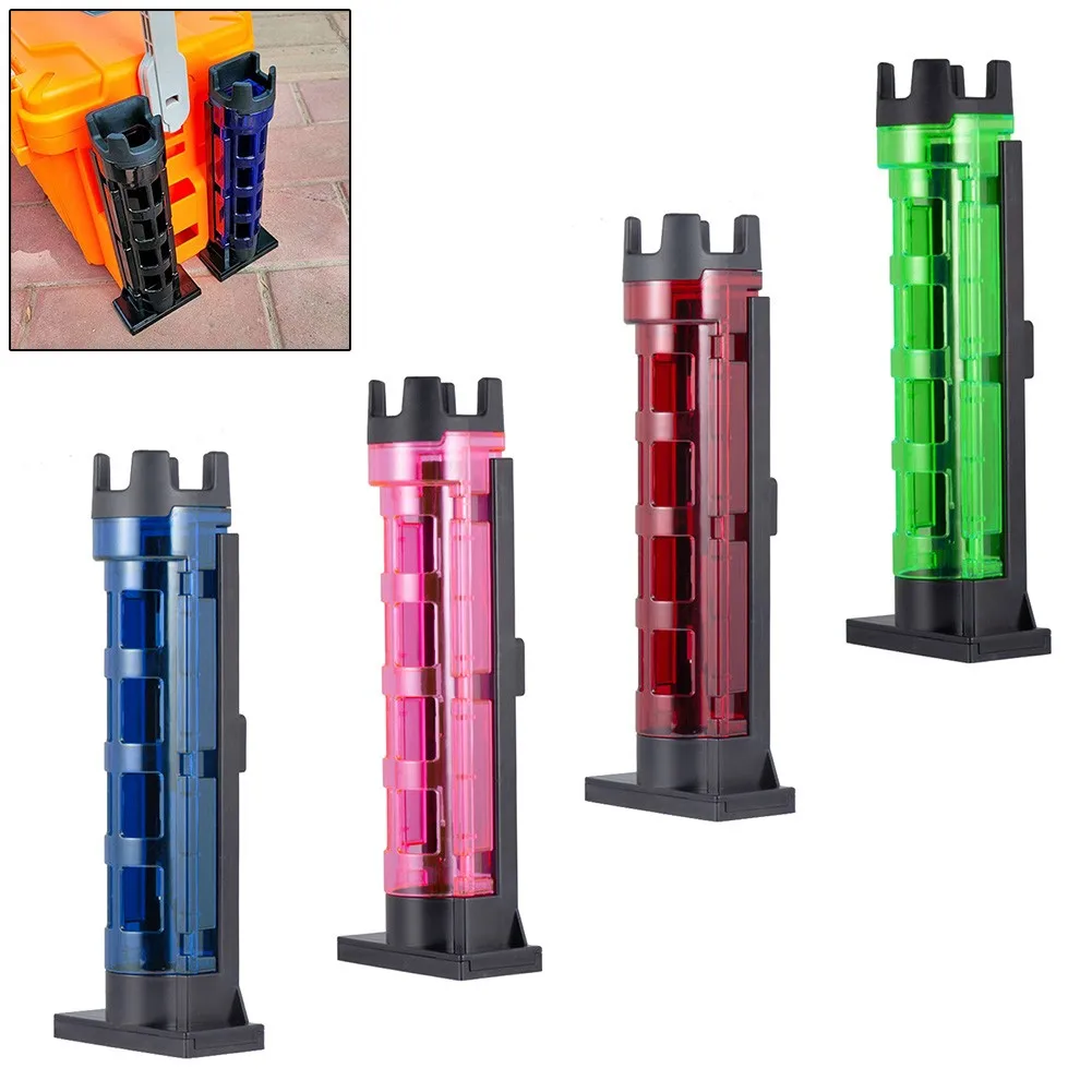 Fishing Rod Holder Raft Barrel Accessories Vertical Inserting Device For MEIHO Box Adjustable Height Plastic 965487
Fishing Rod Holder Raft Barrel Accessories Vertical Inserting Device For MEIHO Box Adjustable Height Plastic 965487