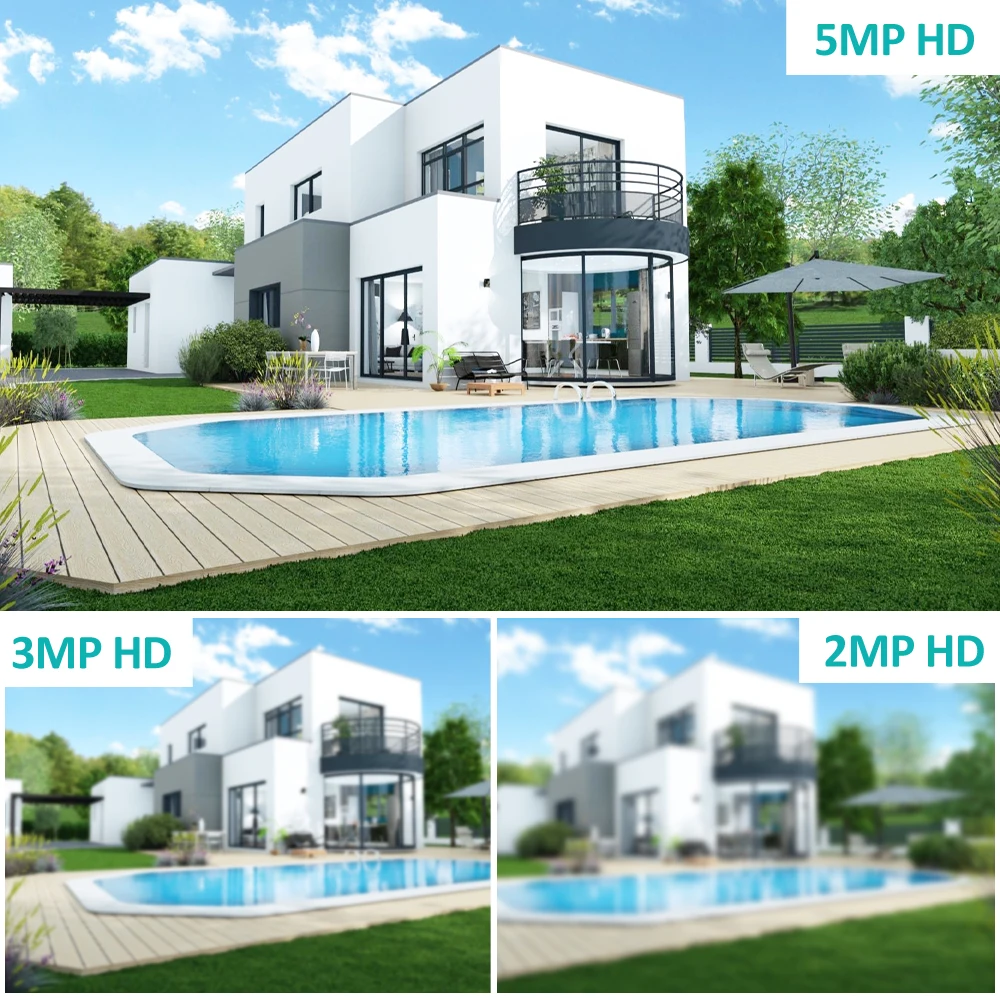 5-мегапиксельная HD Wi-Fi IP-камера 3 Мп наружная фотокамера 1080P автоматическое