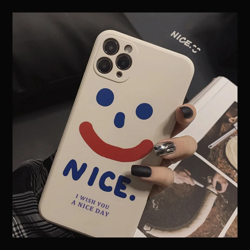 Antique White Smile Case For iPhone 12 Pro 12 Mini 11 Pro Max SE 2020 7 8 7Plus 8Plus XR X XS MAX
Antique White Smile Case For iPhone 12 Pro 12 Mini 11 Pro Max SE 2020 7 8 7Plus 8Plus XR X XS MAX