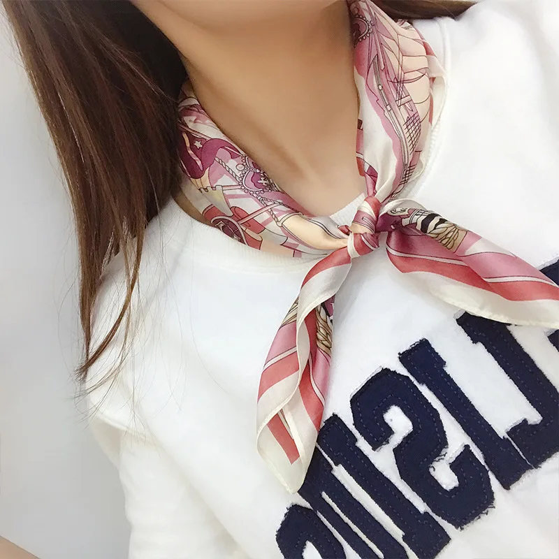 Silk Scarf Women Shawls Wraps Fashion Small Hair Neck Hijabs Foulard Scarves Female Lady bufanda seda mujer echarpe ete soie
Silk Scarf Women Shawls Wraps Fashion Small Hair Neck Hijabs Foulard Scarves Female Lady bufanda seda mujer echarpe ete soie