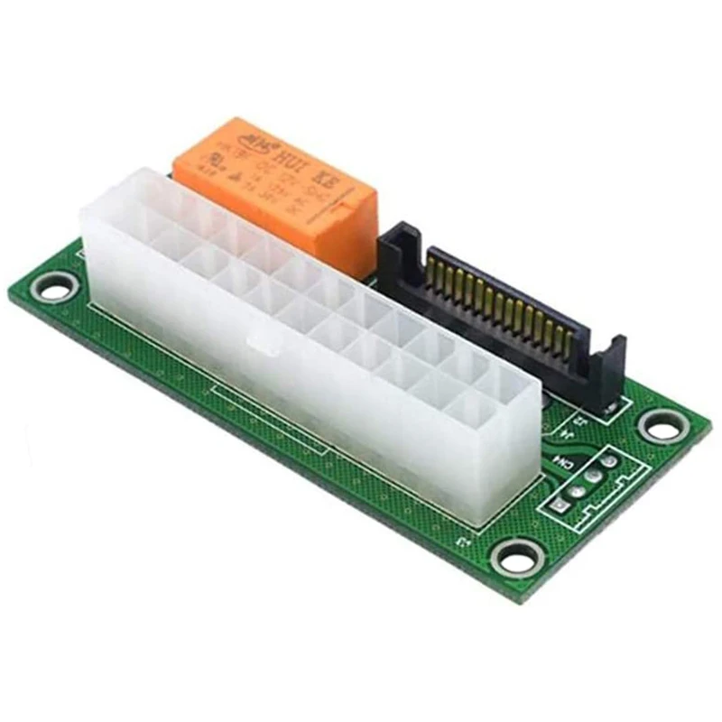 Power Board Dual PSU Multiple Power Supply Adapter Add2Psu with Sata ATX 24Pin to 4Pin Connector for Bitcoin Miner
Power Board Dual PSU Multiple Power Supply Adapter Add2Psu with Sata ATX 24Pin to 4Pin Connector for Bitcoin Miner