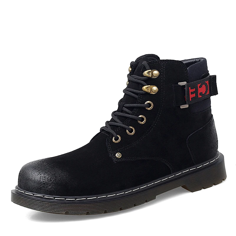 Winter Mens Boots Genuine Leather Men Ankle Boots Thick Plush Warm Male Motorcycle Shoes Waterproof Non-slip Men Work Snow Boots
Winter Mens Boots Genuine Leather Men Ankle Boots Thick Plush Warm Male Motorcycle Shoes Waterproof Non-slip Men Work Snow Boots
