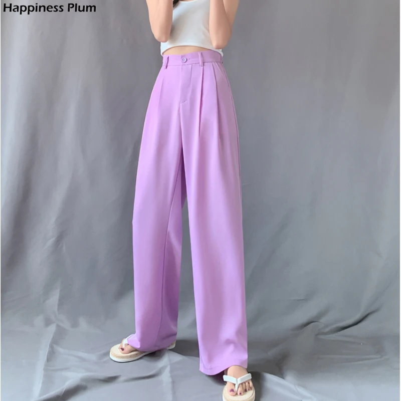 2021 New Fashion Women Elastic High Waist Wide Leg Pants Spring Summer Drape Loose Straight Pant Female Ice silk Long Trousers
2021 New Fashion Women Elastic High Waist Wide Leg Pants Spring Summer Drape Loose Straight Pant Female Ice silk Long Trousers