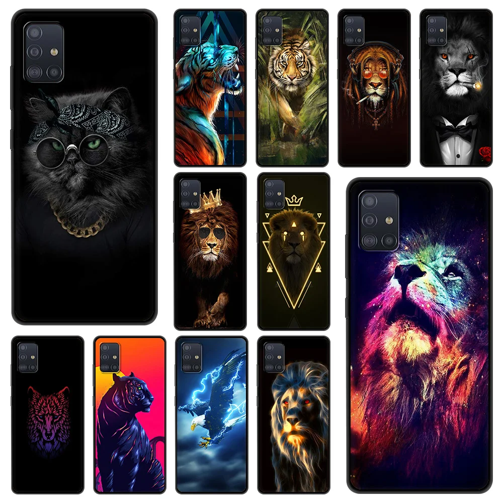 Lion Animal Phone Case for Samsung Galaxy A12 A22 A32 A50 A70 A52 A40 A10 A20 A30 Cover Silicone Soft Luxury Shell Coque TPU Bag
Lion Animal Phone Case for Samsung Galaxy A12 A22 A32 A50 A70 A52 A40 A10 A20 A30 Cover Silicone Soft Luxury Shell Coque TPU Bag