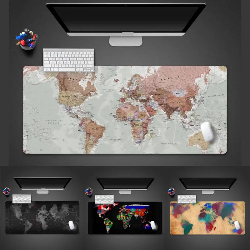 World map Beautiful Anime PC Gaming Mousepad Desk Table Protect Gamer Office Large Mouse Mat pad X XL Non-slip Laptop Cushion
World map Beautiful Anime PC Gaming Mousepad Desk Table Protect Gamer Office Large Mouse Mat pad X XL Non-slip Laptop Cushion