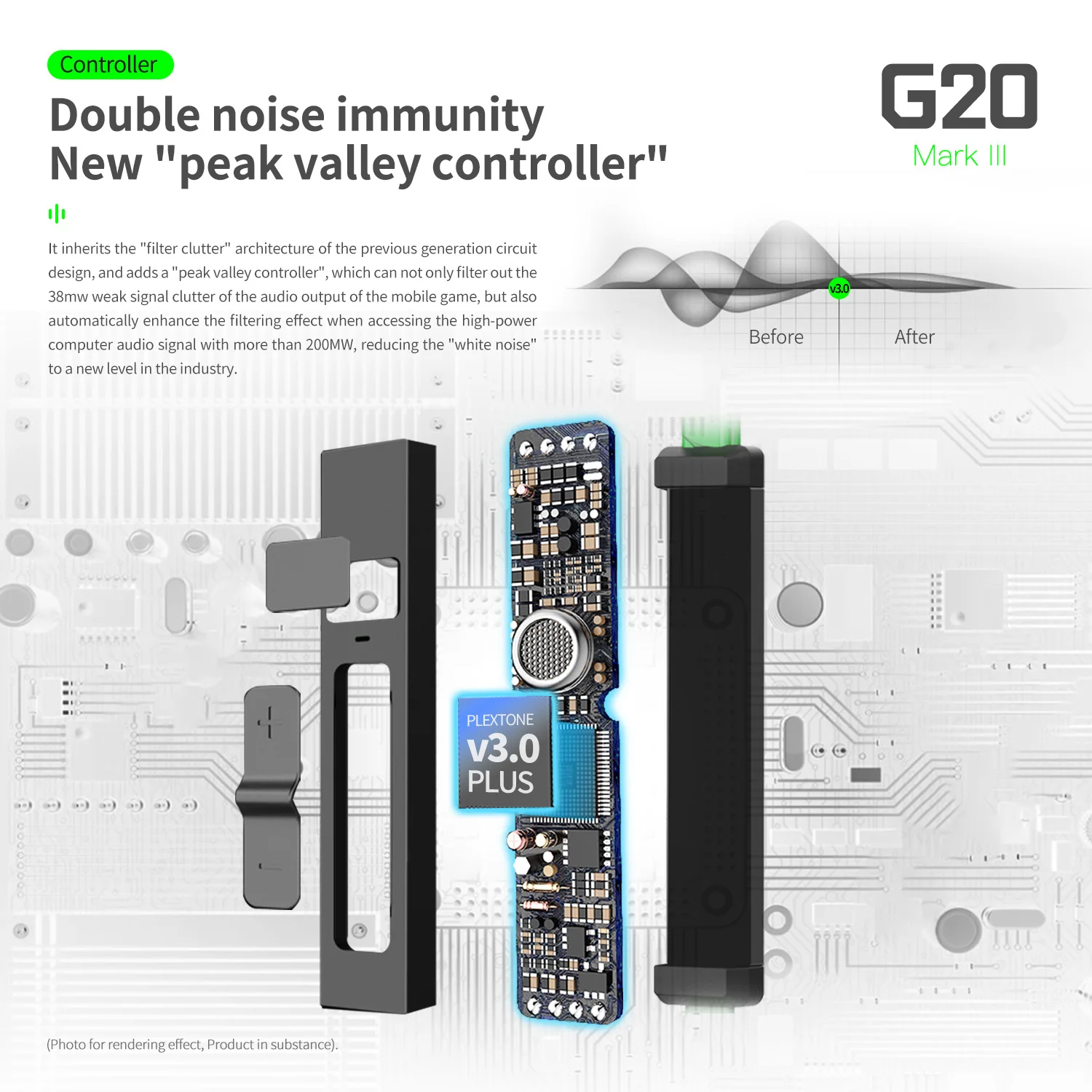 Игровые наушники PLEXTONE G20 проводная гарнитура Type-C наушники-вкладыши RichBass с