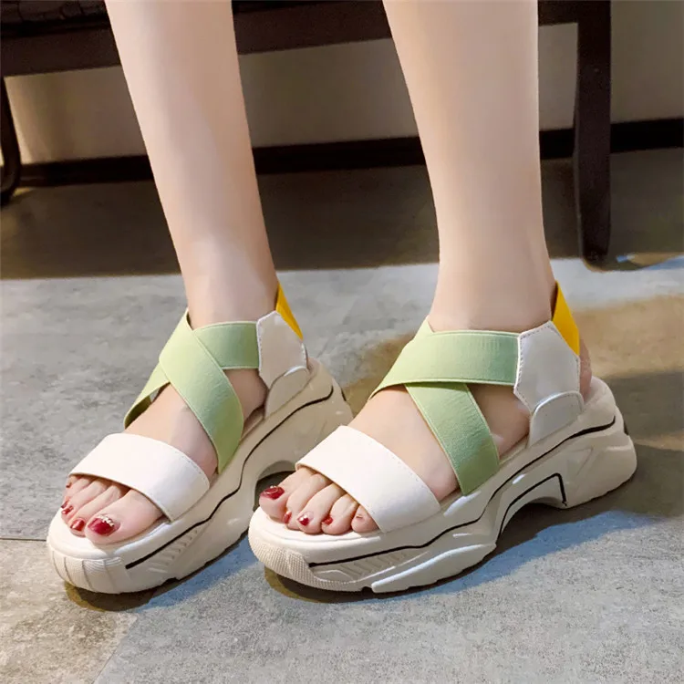 Dropshipping Women Summer Sandals 5.5cm Heel Fashion Shoes Platform Sandals New Fashion Sandals Comfortbal
Dropshipping Women Summer Sandals 5.5cm Heel Fashion Shoes Platform Sandals New Fashion Sandals Comfortbal
