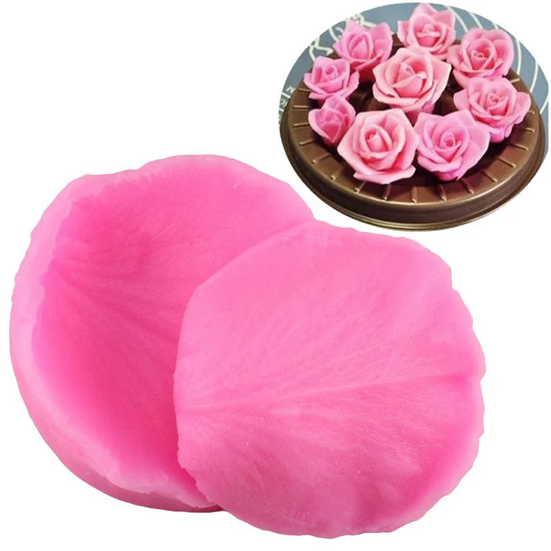 NEW 2 Pcs/set Leaf Petal Splint Mold DIY 3D Rose Flower Chocolate Fondant Mold Silicone Baking Tool Cake Tools For Cupcake 9338
NEW 2 Pcs/set Leaf Petal Splint Mold DIY 3D Rose Flower Chocolate Fondant Mold Silicone Baking Tool Cake Tools For Cupcake 9338