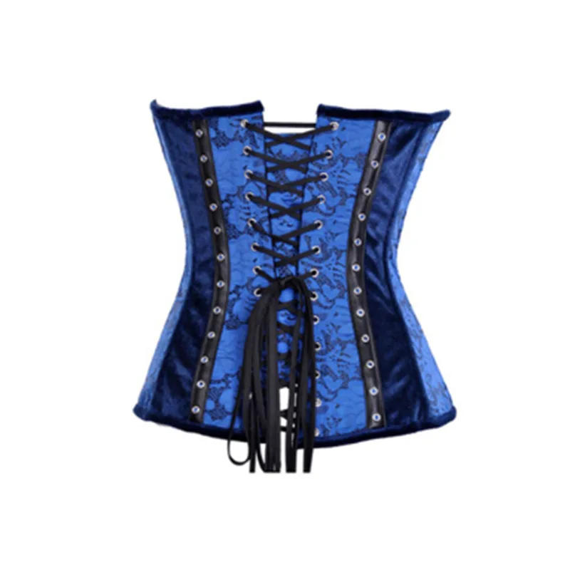 WYS.JL Women's Vintage Corset Blue Polyester Corset S-2XL Steampunk Carat Chain Corset Top
WYS.JL Women's Vintage Corset Blue Polyester Corset S-2XL Steampunk Carat Chain Corset Top