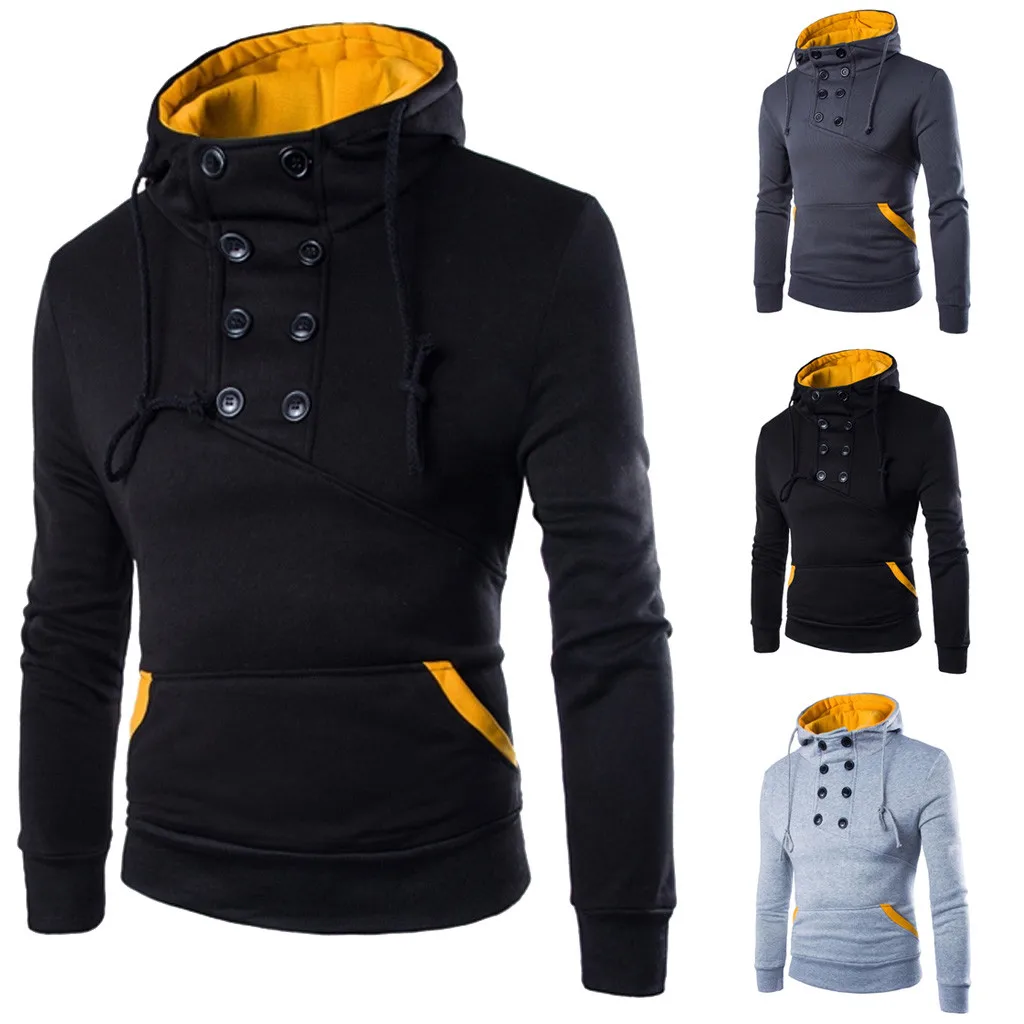 Men Sweatshirts Top Autumn Long Sleeve Patchwork Hoodie Hooded Sweatshirt Top Tee Autumn Outwear Blouse Dropshipping
Men Sweatshirts Top Autumn Long Sleeve Patchwork Hoodie Hooded Sweatshirt Top Tee Autumn Outwear Blouse Dropshipping