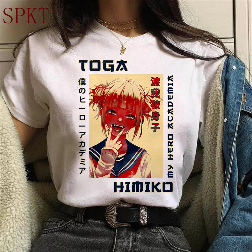 Cartoon anime t shirt women Kawaii Harajuku Japanese cartoon Himiko Toga print T shirt oversized gothic punk women/men's T-Shirt
Cartoon anime t shirt women Kawaii Harajuku Japanese cartoon Himiko Toga print T shirt oversized gothic punk women/men's T-Shirt
