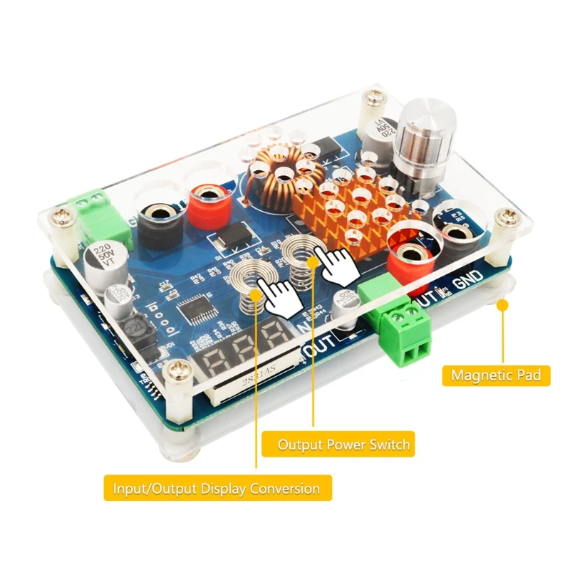 R91A 3A DC-DC Adjustable Buck- Converter 5-32V to 5-45V Step Down Power Supply Power Converter Voltage Regulator Power Module
R91A 3A DC-DC Adjustable Buck- Converter 5-32V to 5-45V Step Down Power Supply Power Converter Voltage Regulator Power Module