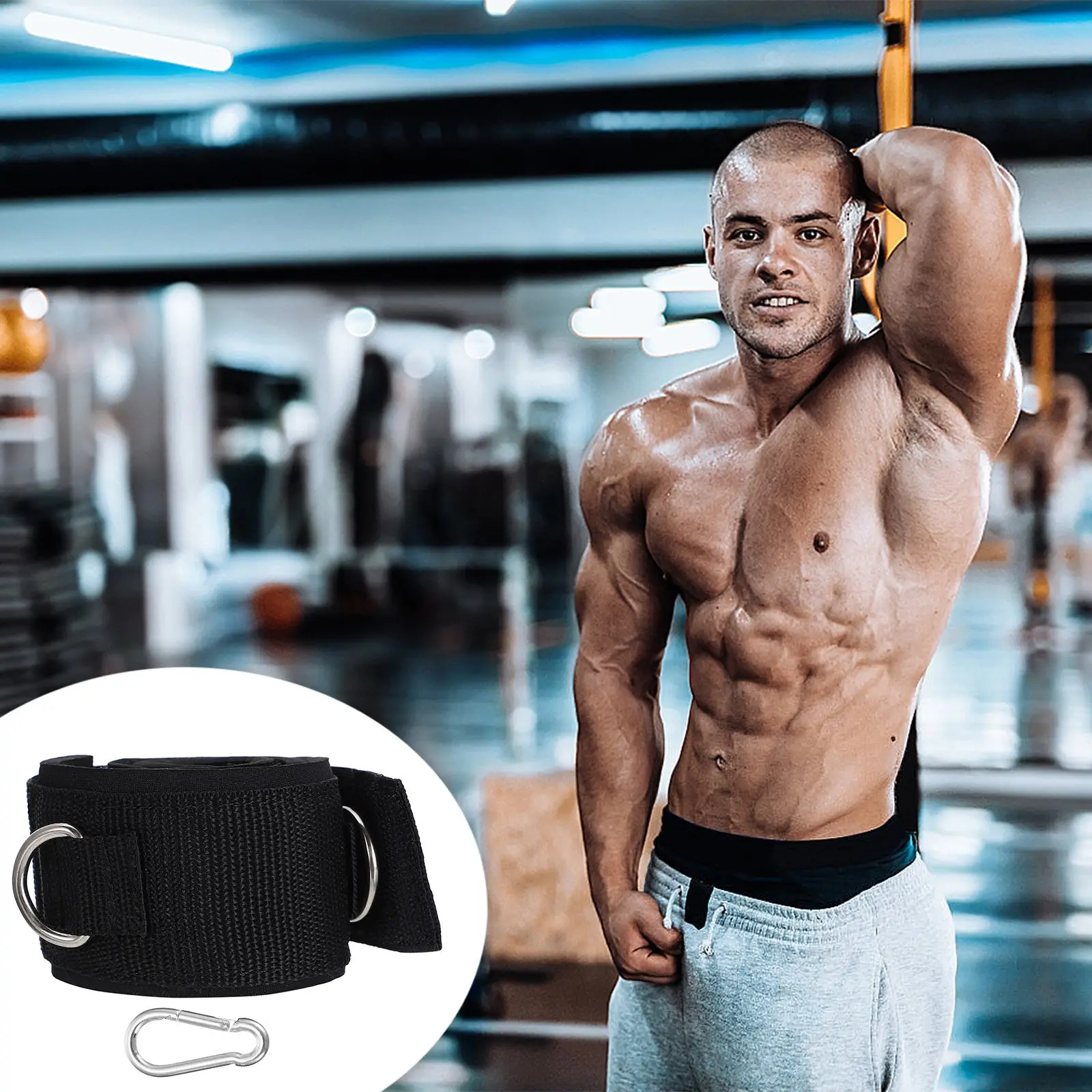 1Pc Thigh Fitness Resistance Band Hanging Belt Gym Workout Exercise Pull Rope Fitness Strap For Leg Exercises
1Pc Thigh Fitness Resistance Band Hanging Belt Gym Workout Exercise Pull Rope Fitness Strap For Leg Exercises