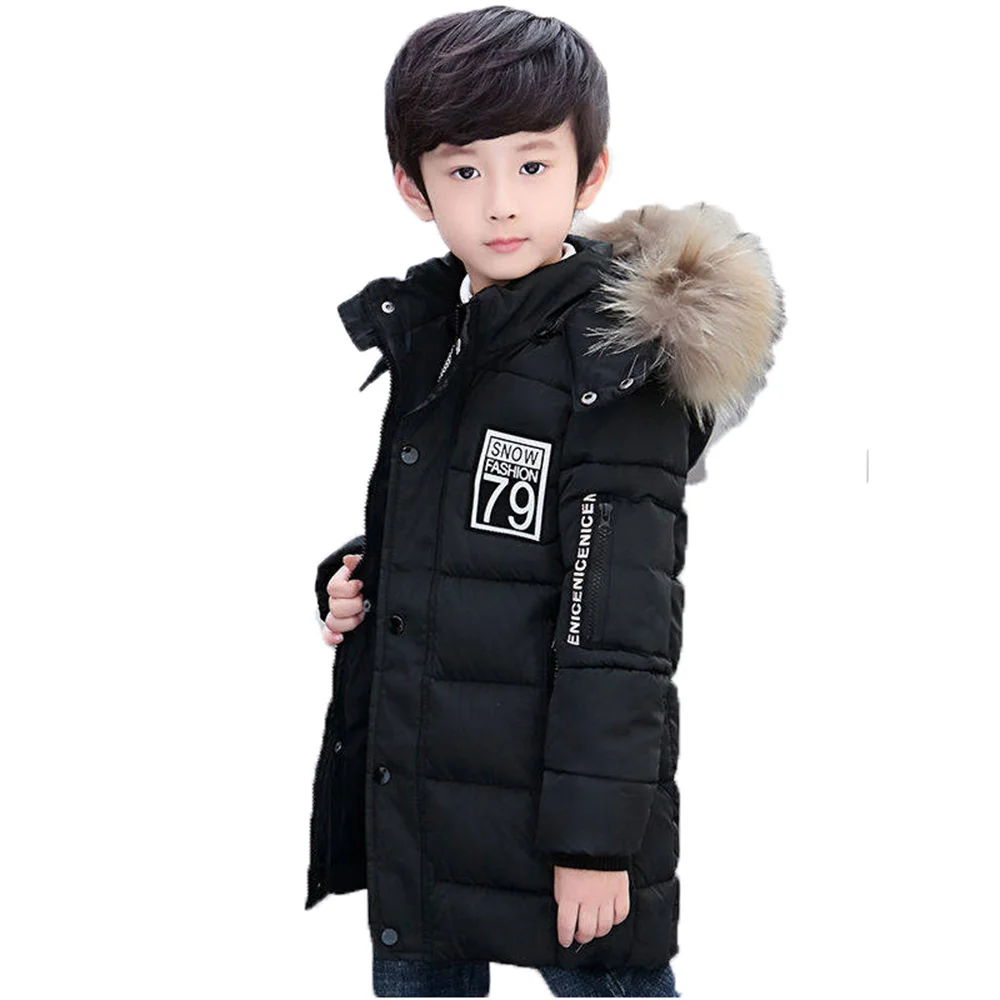 Winter Polyester Jacket For Boy 2022 Korean Version Fashion Thicken Coat Mid-Length Hooded Fur Collar Slim Children's Clothing
Winter Polyester Jacket For Boy 2022 Korean Version Fashion Thicken Coat Mid-Length Hooded Fur Collar Slim Children's Clothing