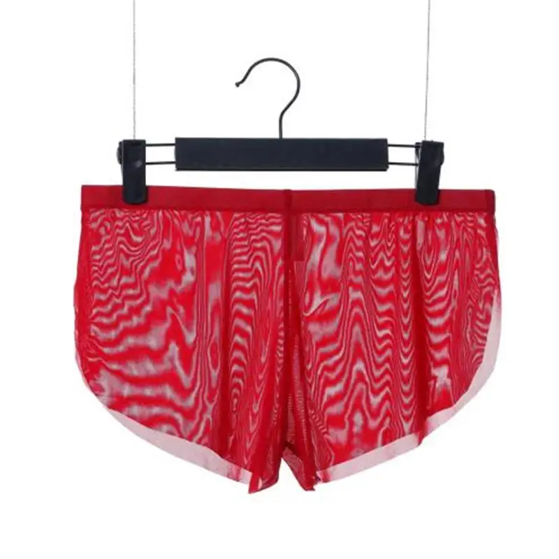Mesh summer ultra-thin breathable sexy fashion men underwear solid color two - piece high quality homme boxer
Mesh summer ultra-thin breathable sexy fashion men underwear solid color two - piece high quality homme boxer