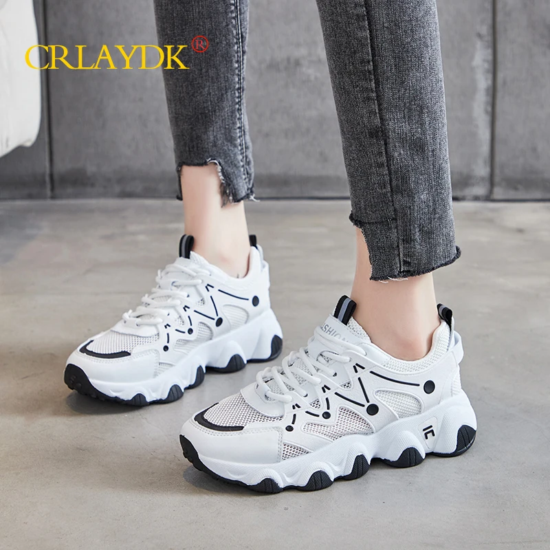 CRLAYDK Women's Running Shoes Mesh Summer Platform Sneakers Fashion Ladies Tennis Sport Walking Workout Non Slip Bambas Mujer
CRLAYDK Women's Running Shoes Mesh Summer Platform Sneakers Fashion Ladies Tennis Sport Walking Workout Non Slip Bambas Mujer