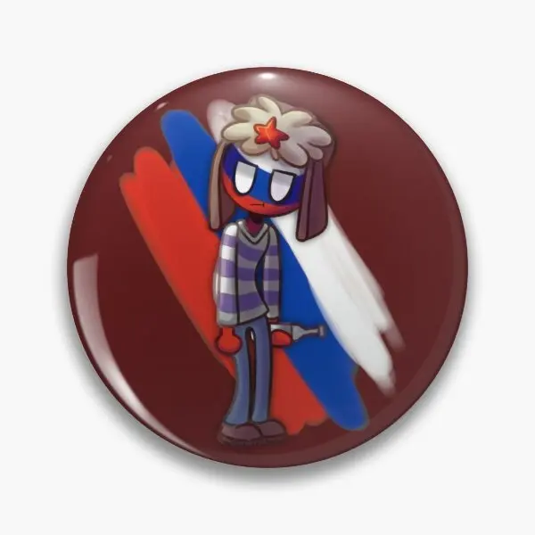 Russia Countryhuman Chibi Soft Button Pin Badge Funny Clothes Gift Fashion Hat Jewelry Brooch Decor Women Lapel Pin Metal
Russia Countryhuman Chibi Soft Button Pin Badge Funny Clothes Gift Fashion Hat Jewelry Brooch Decor Women Lapel Pin Metal