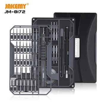 JM-8172 Multifunctional Screwdriver Repair Tool Set with S2 Magnetic Driver Bits for Home DIY Improvement
JM-8172 Multifunctional Screwdriver Repair Tool Set with S2 Magnetic Driver Bits for Home DIY Improvement