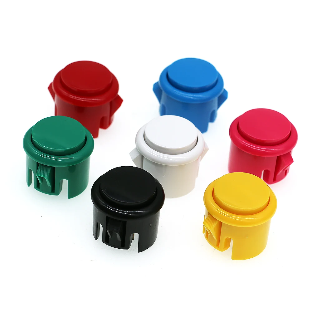 100PCS 30MM Push Button Original Baolian 2PIN Microswitches Copy SANWA OBSF Board Arcade Game Machine Joystick Console DIY
100PCS 30MM Push Button Original Baolian 2PIN Microswitches Copy SANWA OBSF Board Arcade Game Machine Joystick Console DIY