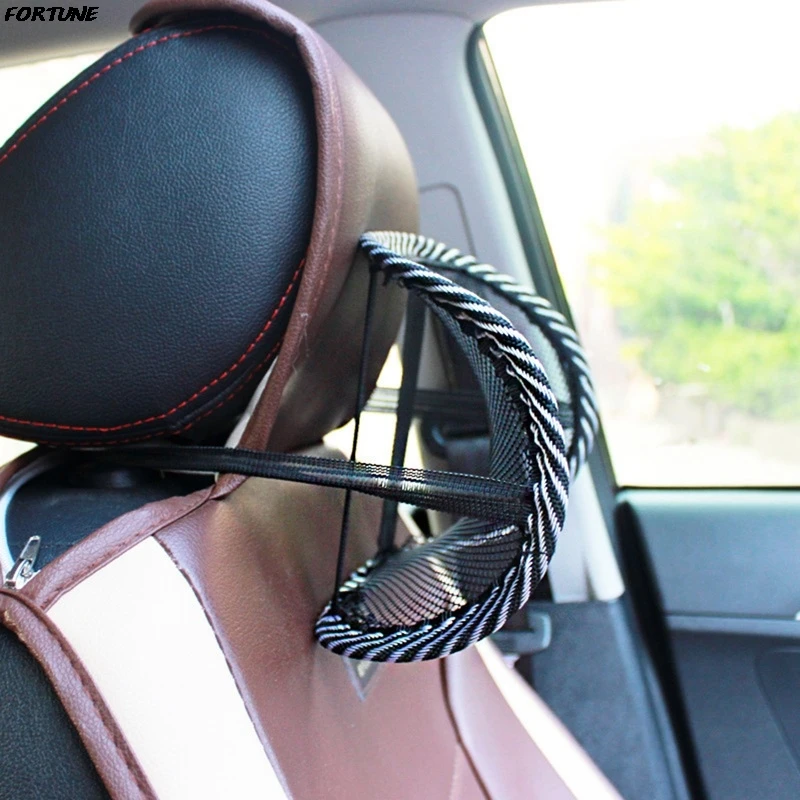 Сетчатая Автомобильная подушка на подголовник для поддержки шеи автомобильное