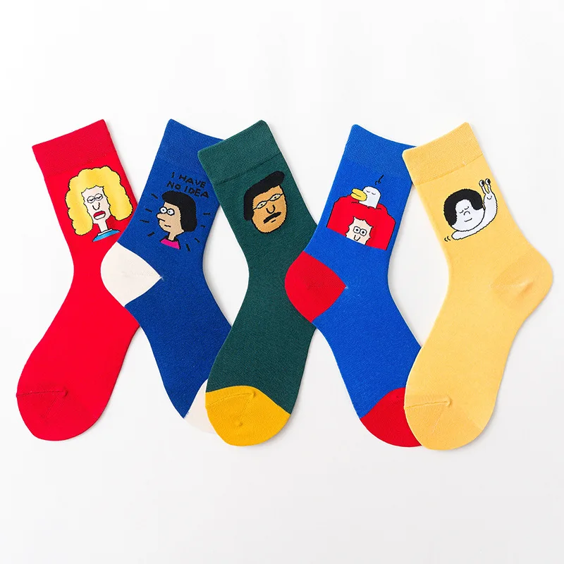 2020 Spring New Funny Socks For Women Japanese Creative Cartoon Illustration Jacquard Sports Cotton Socks Female
2020 Spring New Funny Socks For Women Japanese Creative Cartoon Illustration Jacquard Sports Cotton Socks Female