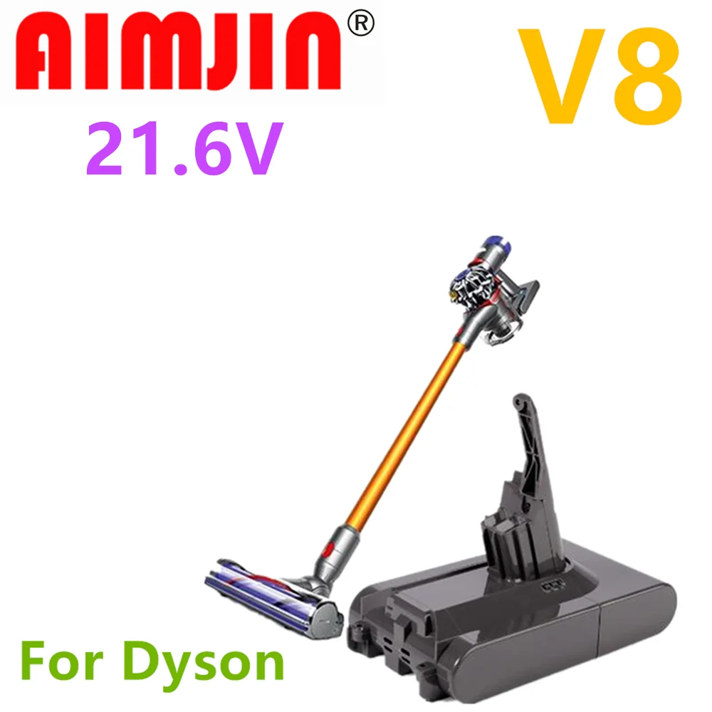 Литий-ионная аккумуляторная батарея 21,6 в 9,8/12,8/28/38Ah для пылесоса Dyson V8 Dc62 DC58 DC59 DC61 DC62 DC74 SV07 SV03 SV09
Литий-ионная аккумуляторная батарея 21,6 в 9,8/12,8/28/38Ah для пылесоса Dyson V8 Dc62 DC58 DC59 DC61 DC62 DC74 SV07 SV03 SV09