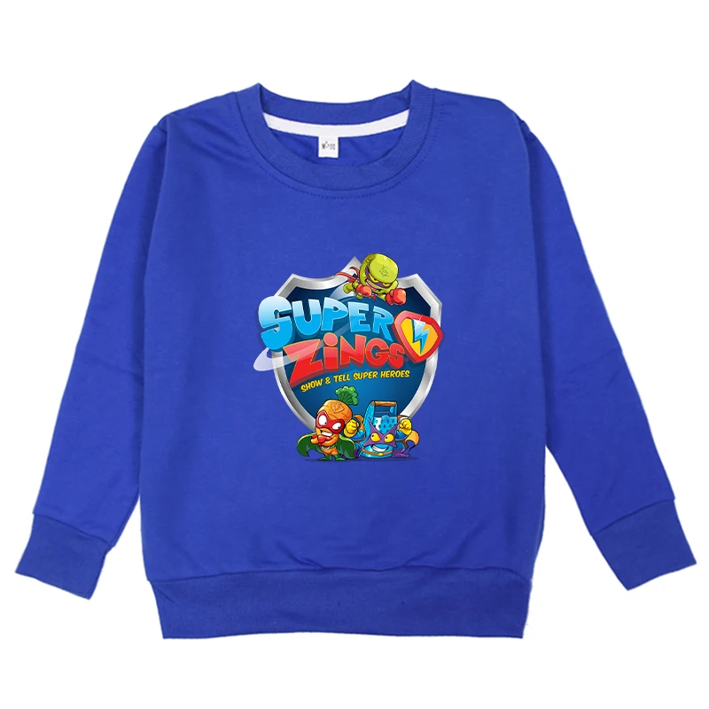 New Boys Girls Sweatshirt Super Zings Series Game Kids Chothes Cotton Sportswear Children Superzings Casual Outerwear 9 Colors
New Boys Girls Sweatshirt Super Zings Series Game Kids Chothes Cotton Sportswear Children Superzings Casual Outerwear 9 Colors