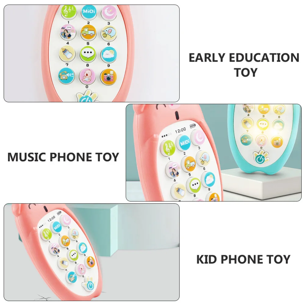 1pc Lovely Useful Crafted Mobile Phone Toy Intelligence Toy Early Education Plaything Musical Phone Toy for Baby Children
1pc Lovely Useful Crafted Mobile Phone Toy Intelligence Toy Early Education Plaything Musical Phone Toy for Baby Children