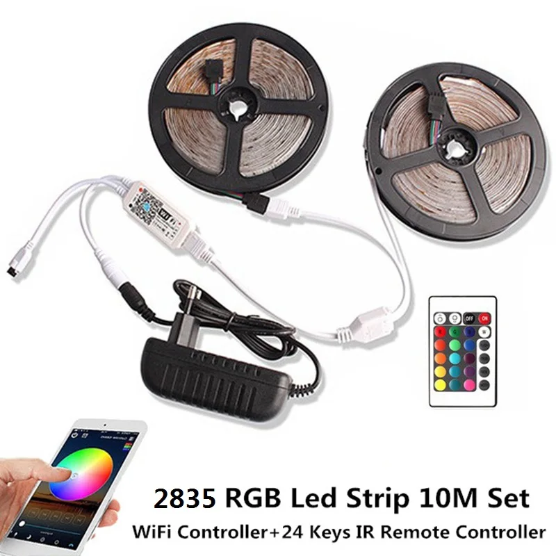 2835 LED Light Strips Wifi Control Night Lighting For Christmas Party Music KTY Room Decoration RGB Ribbon Lamp String Infrared
2835 LED Light Strips Wifi Control Night Lighting For Christmas Party Music KTY Room Decoration RGB Ribbon Lamp String Infrared
