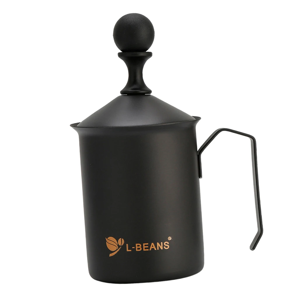 600ml Stainless Steel Milk Frother Double Mesh Milk Creamer Milk Foam
600ml Stainless Steel Milk Frother Double Mesh Milk Creamer Milk Foam