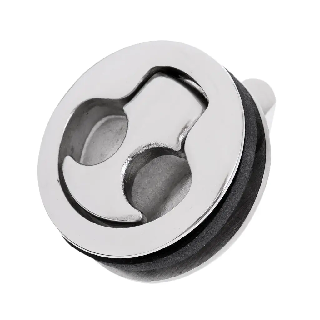 Heavy Duty 316 Stainless Steel Flush Pull Slam Latch for Boat Deck Hatch Door - Non-locking Style
Heavy Duty 316 Stainless Steel Flush Pull Slam Latch for Boat Deck Hatch Door - Non-locking Style