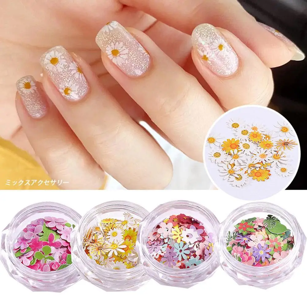 Nail Art Color Mixed Flower Wood Pulp Piece Small Daisy Rose Fresh Pastoral Nail Dried Flower Patch DIY Nail Art Decoration
Nail Art Color Mixed Flower Wood Pulp Piece Small Daisy Rose Fresh Pastoral Nail Dried Flower Patch DIY Nail Art Decoration