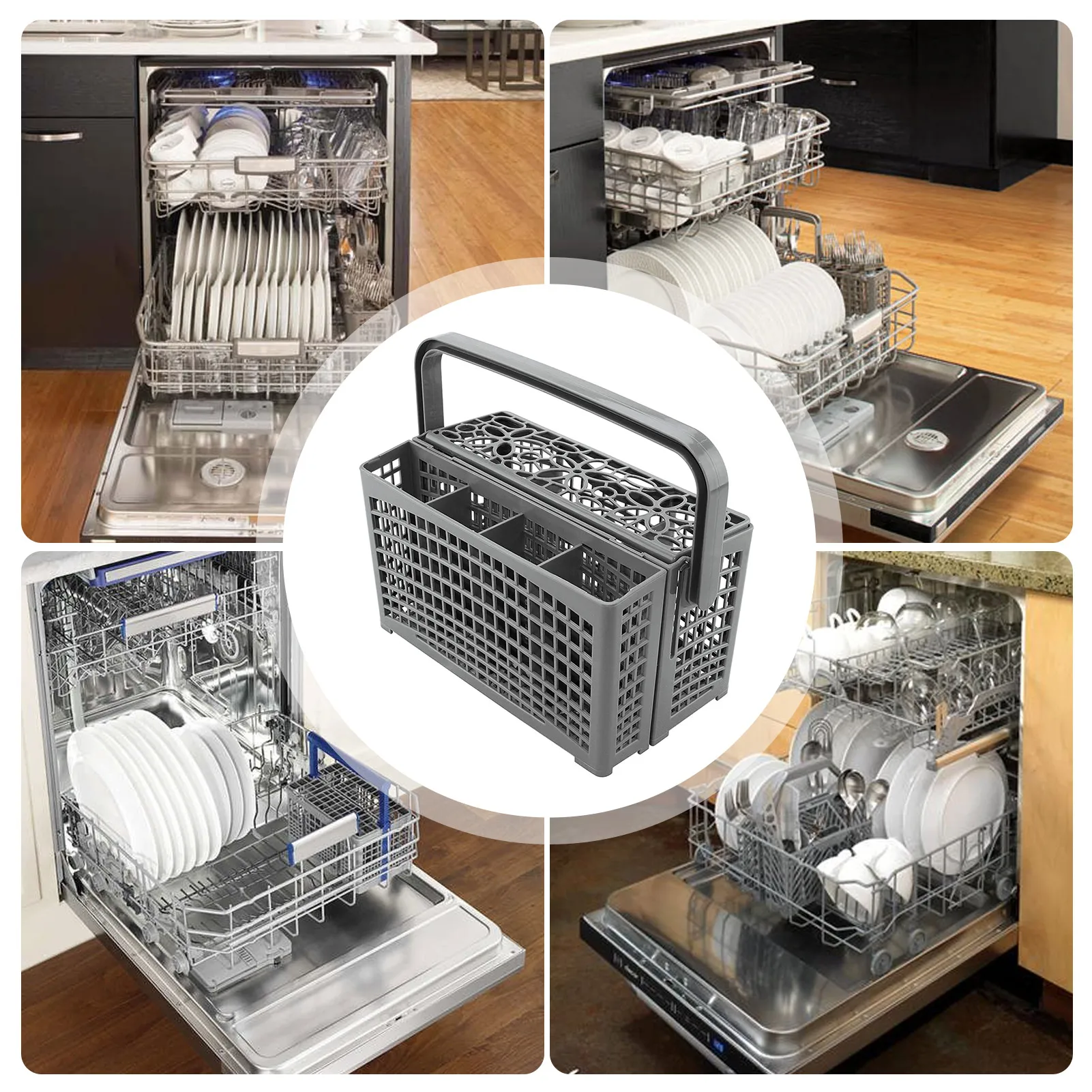 1PC Universal Cutlery Dishwasher Basket For Bosch Siemens BEKO AEG Candy Kenmore Whirlpool Maytag Dishwasher Parts Accessories
1PC Universal Cutlery Dishwasher Basket For Bosch Siemens BEKO AEG Candy Kenmore Whirlpool Maytag Dishwasher Parts Accessories